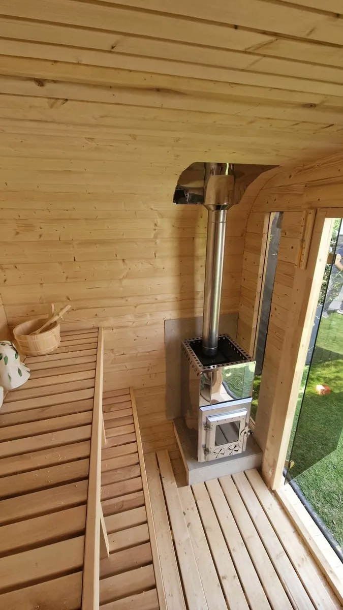 Square sauna 2×2m - Image 2