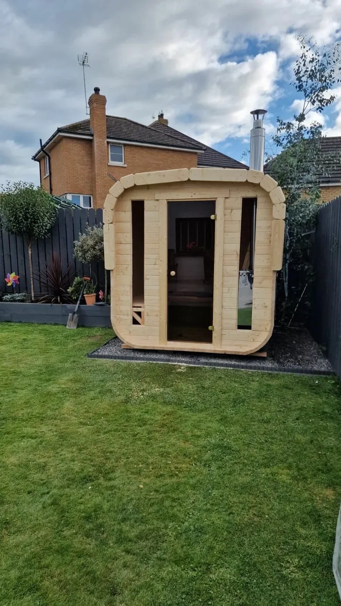 Square sauna 2×2m - Image 3