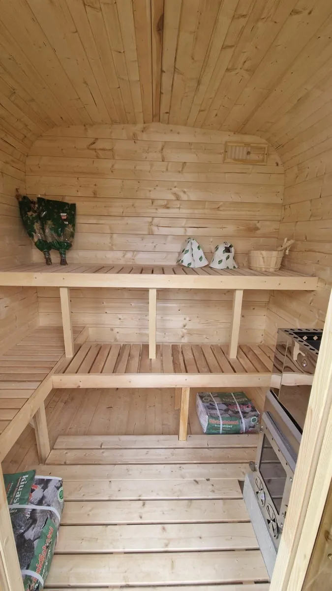 Square sauna 2×2m - Image 4