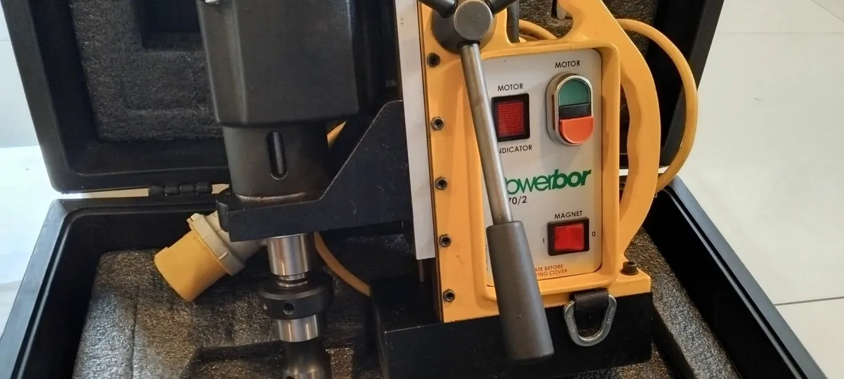 Powerbor PB70/2 Magnetic Drill 110V - Image 2