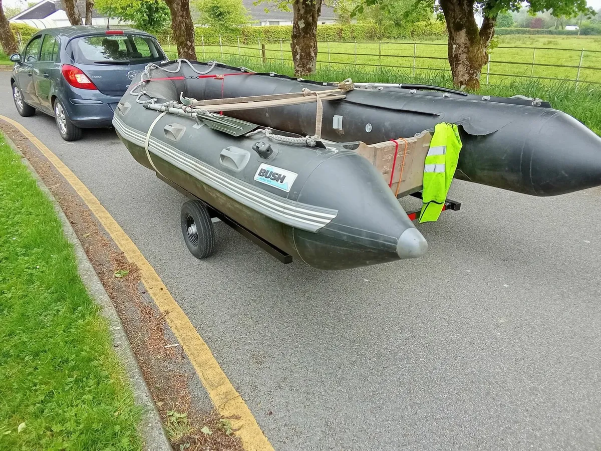 Inflatable boat BUSCH-420 +trailer - Image 3