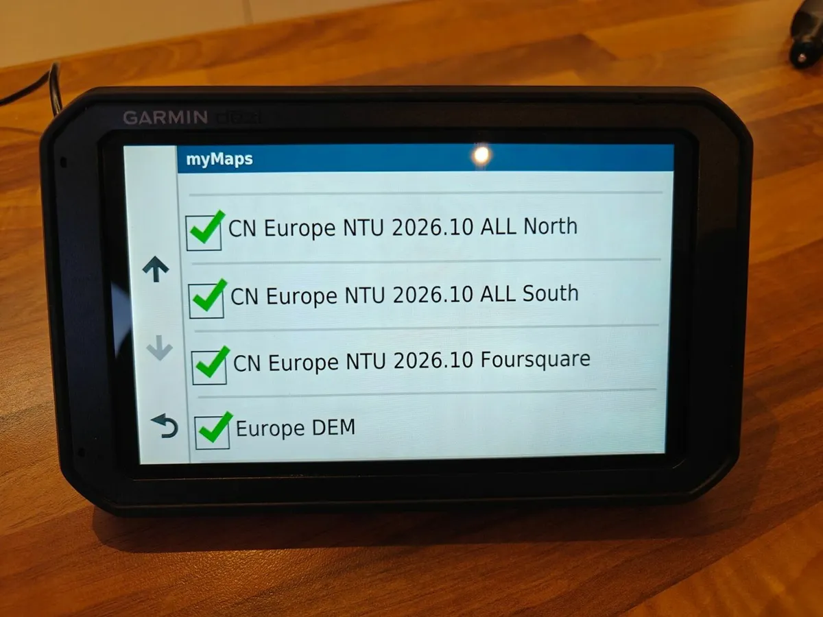 Garmin dezlcam 785 HGV sat nav - Eircodes -Dashcam - Image 2