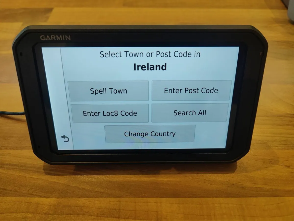 Garmin dezlcam 785 HGV sat nav - Eircodes -Dashcam - Image 3