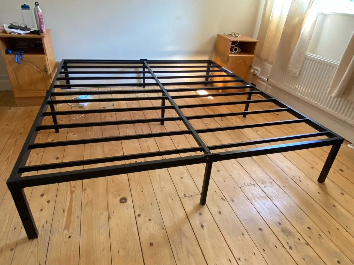 Double bed frame 80*72 inches - Image 1