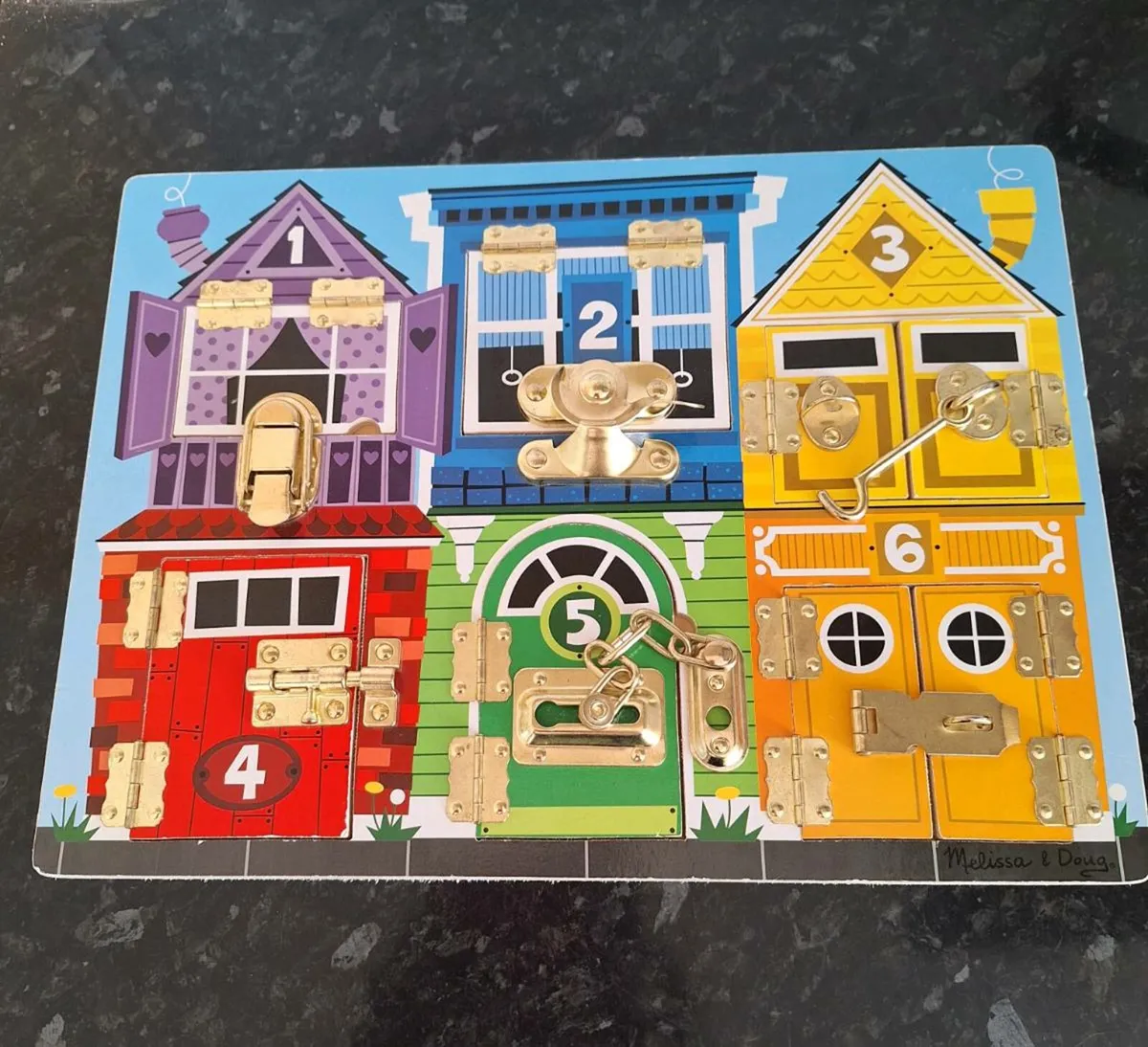 Melissa and Doug latches board - Image 1