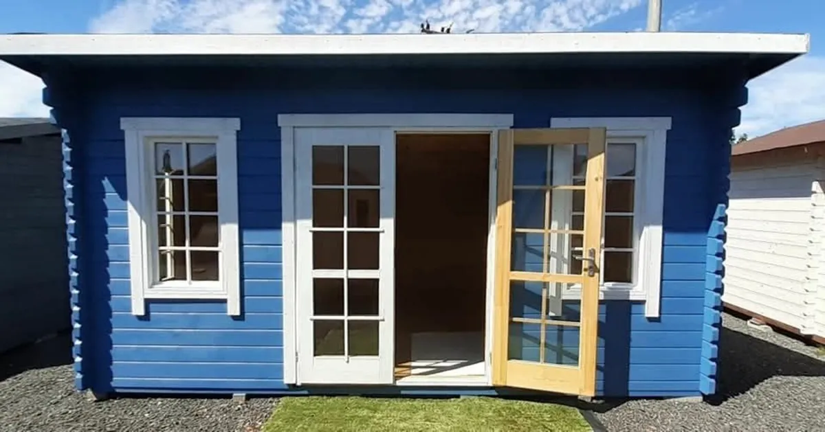 Solid wood cabin "Elton" 5×4m - Image 1