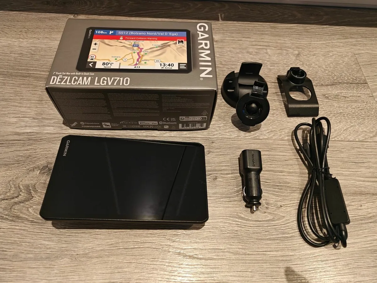 Garmin Dezlcam LGV710 HGV sat nav - Dashcam - Image 1