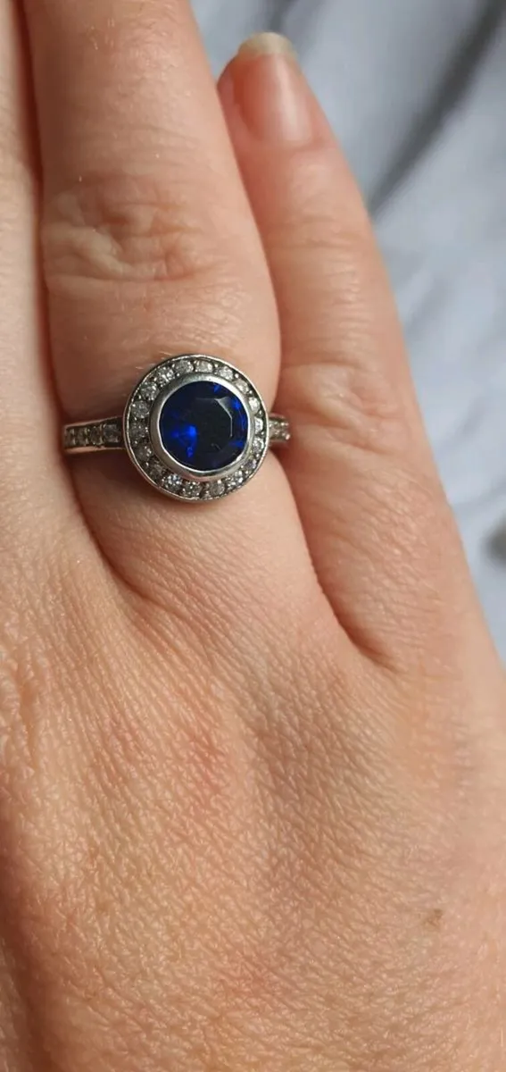 3 Sterling Silver Rings - Image 2