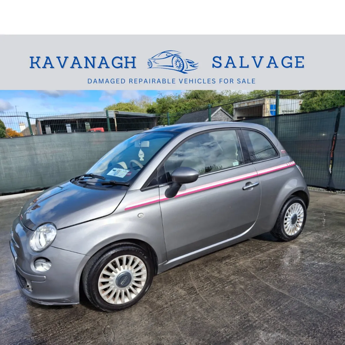 2012 Fiat 500  Lounge  1.2 Petrol - Image 1