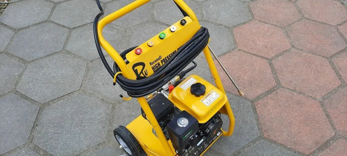 Rocwood Petrol Pressure Washer "FOR HIRE" - Image 1