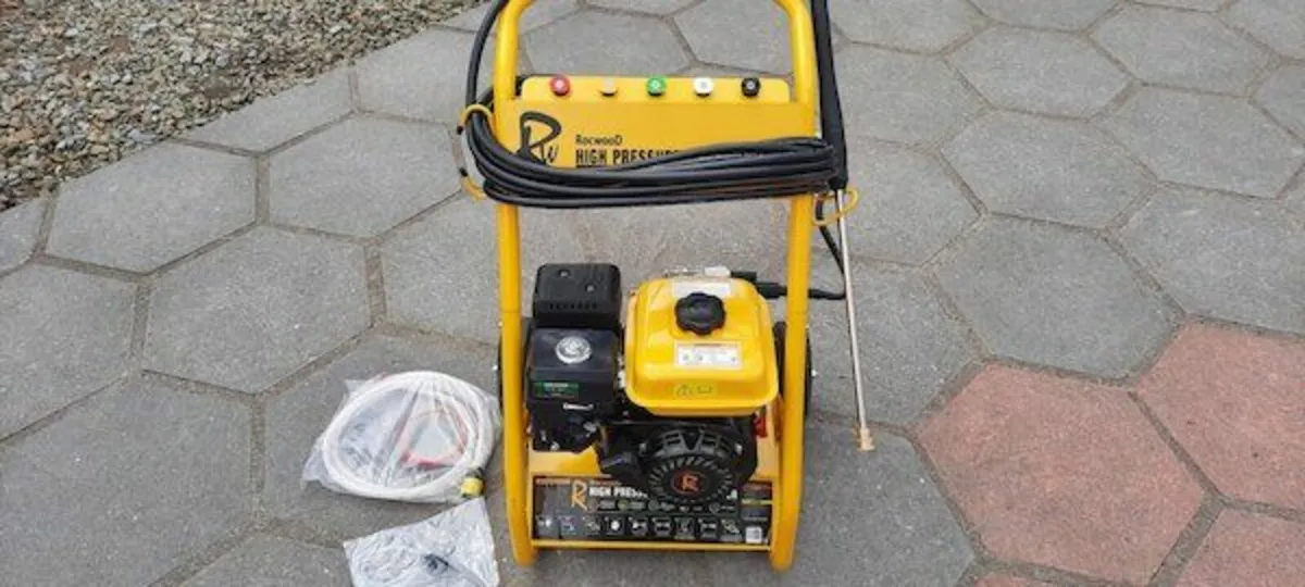 Rocwood Petrol Pressure Washer "FOR HIRE" - Image 3