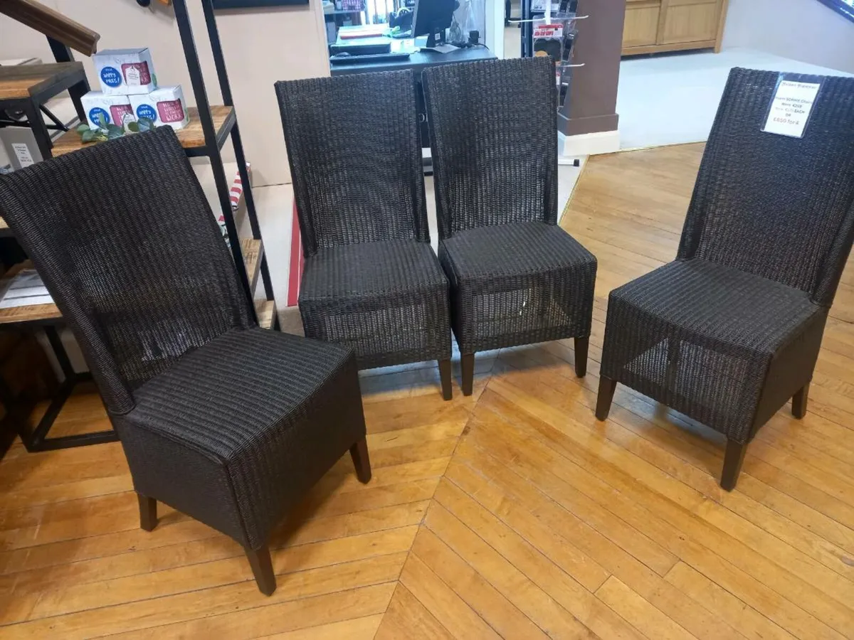 Haem Sophie Rattan chairs - Image 1