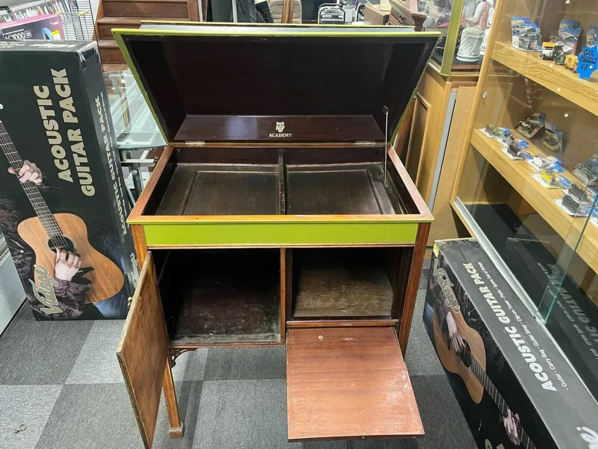Vintage Curio Cabinet/Table - Image 2