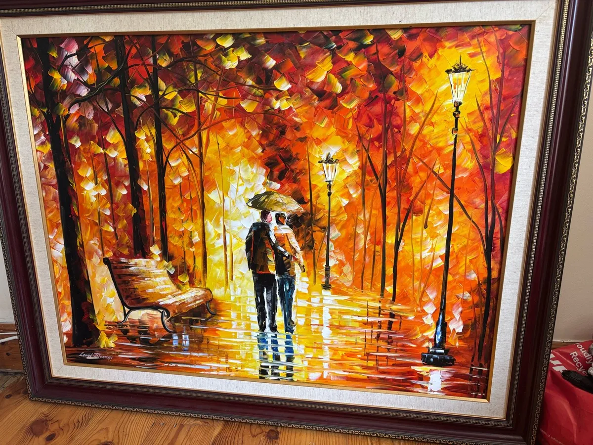 Leonid Afremov original painting - Image 1