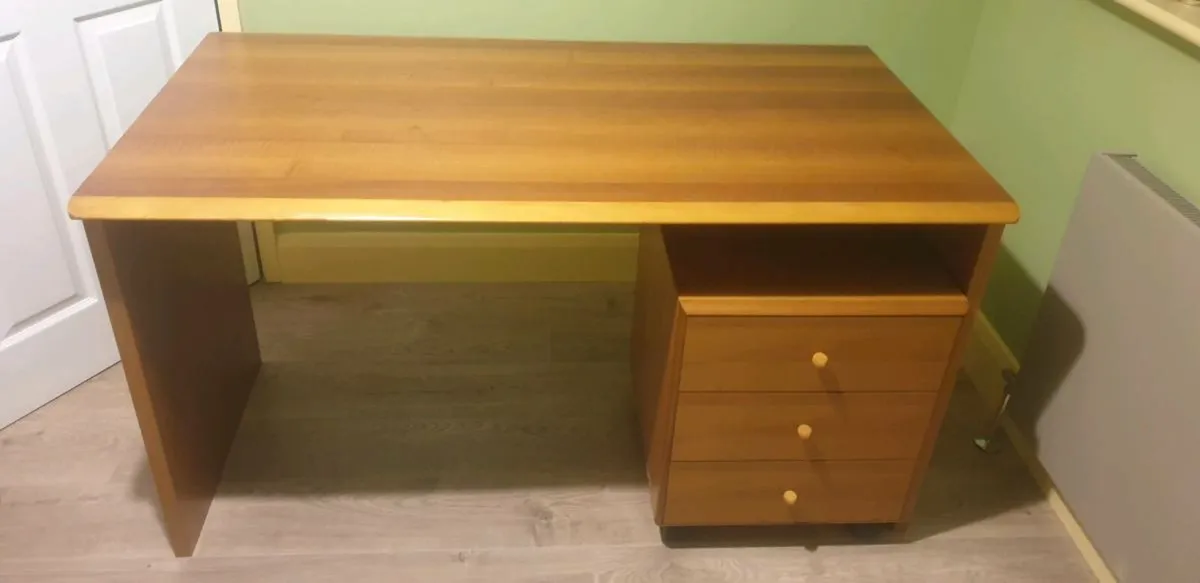 Wooden Desk - Image 1