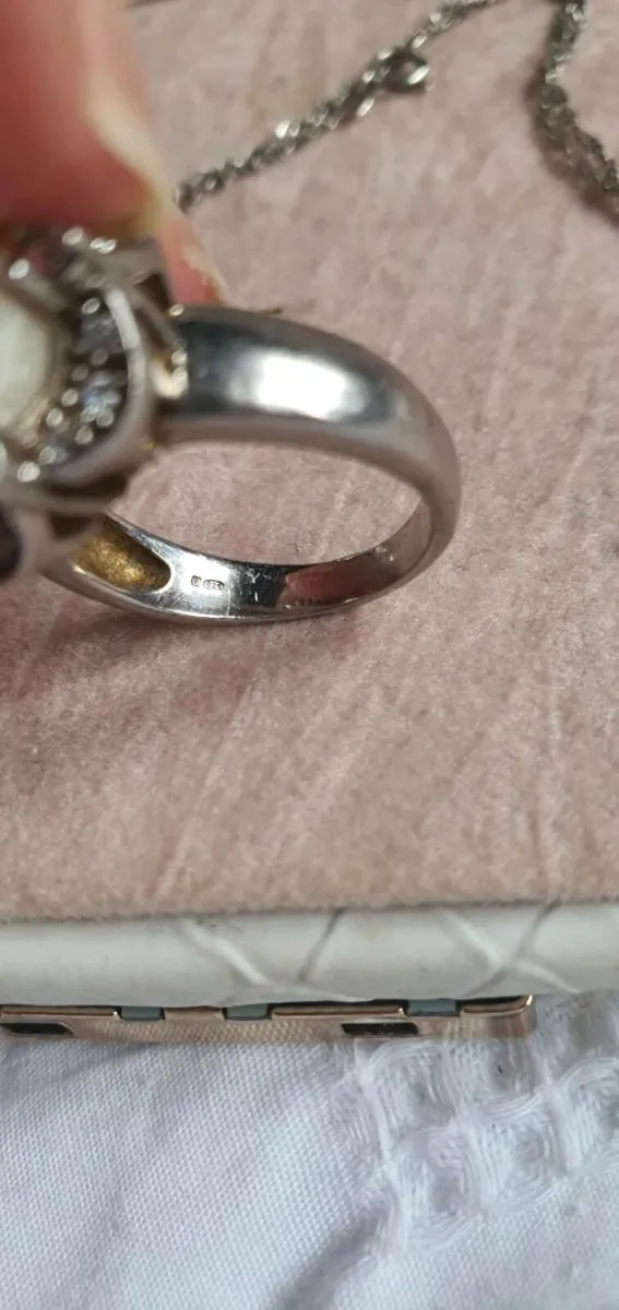2 Sterling Silver Rings - Image 3