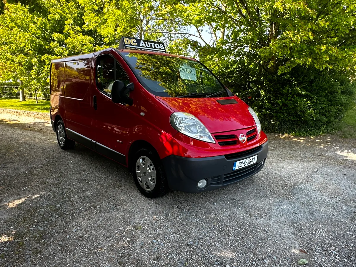 2013 Nissan Primastar doe 5/26 - Image 1