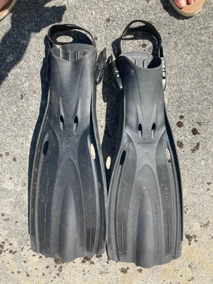 Oceanic Facemask and Viper Fins - Image 4