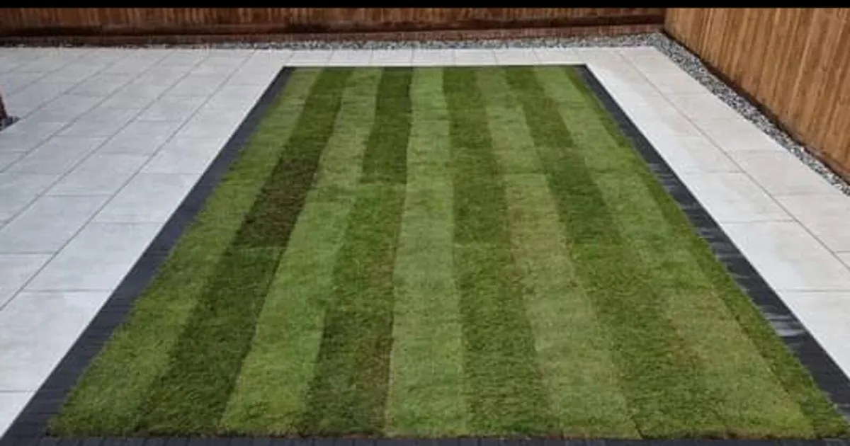9m x 4m grass available - Image 2