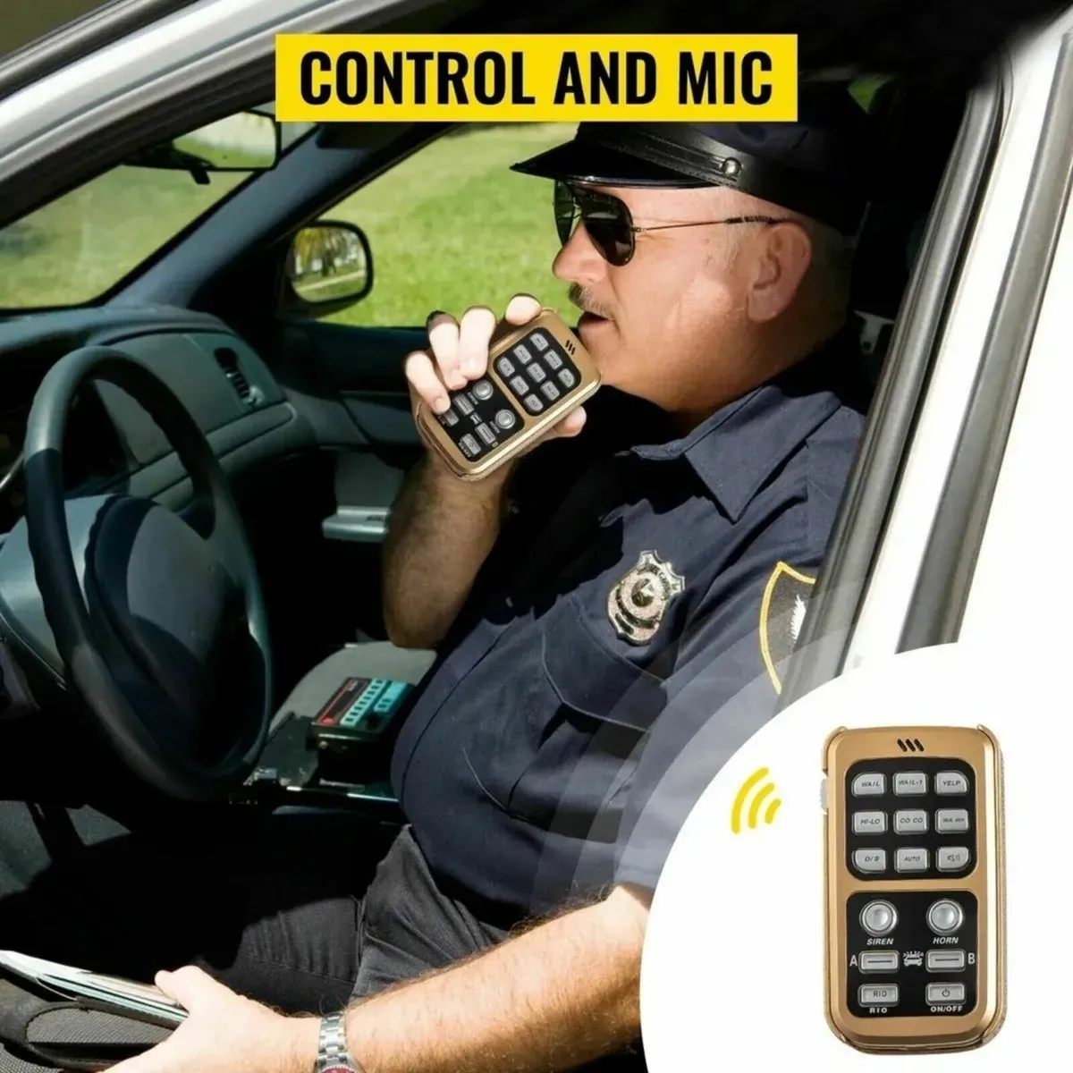 400W Car Warning Speaker: Loud and Clear - Image 2