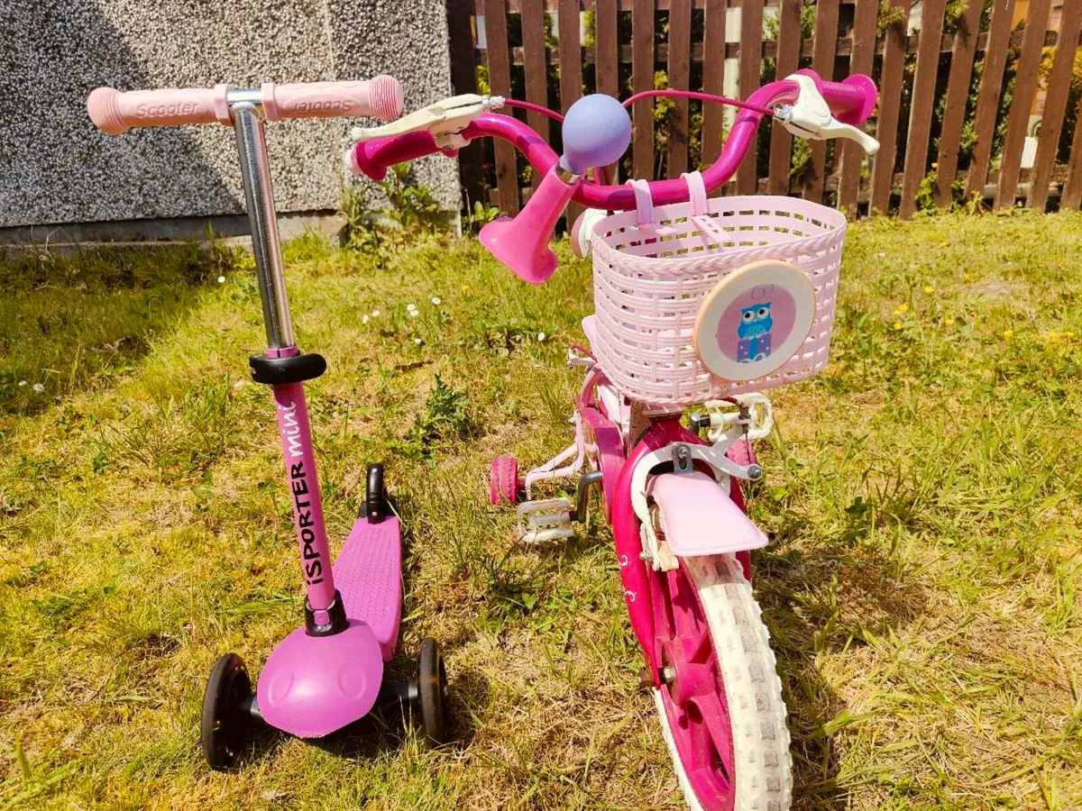 Angel 14 kids cycle &Isporter mini scooter - Image 1