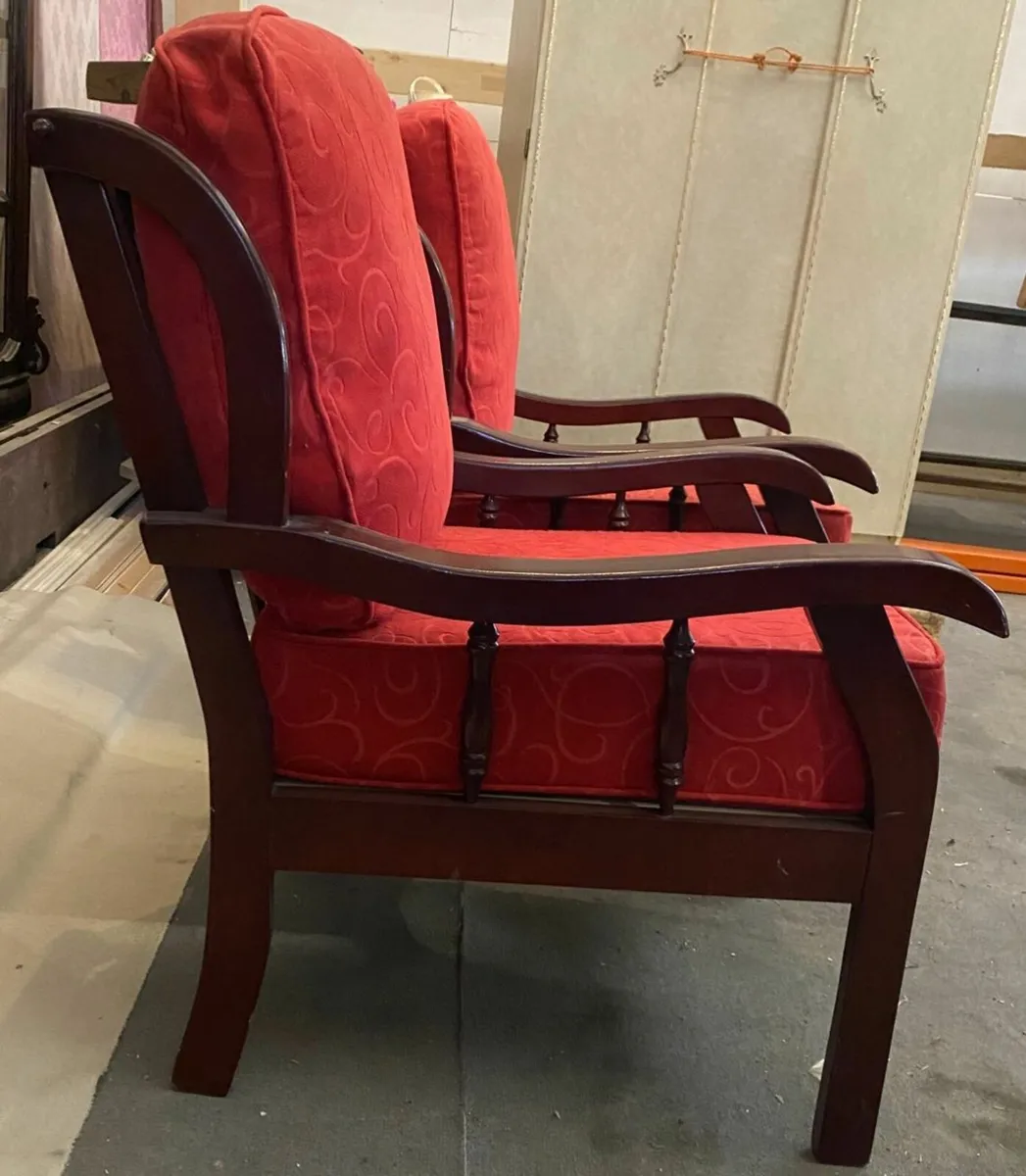 Pair Of Fireside Chairs - Image 2