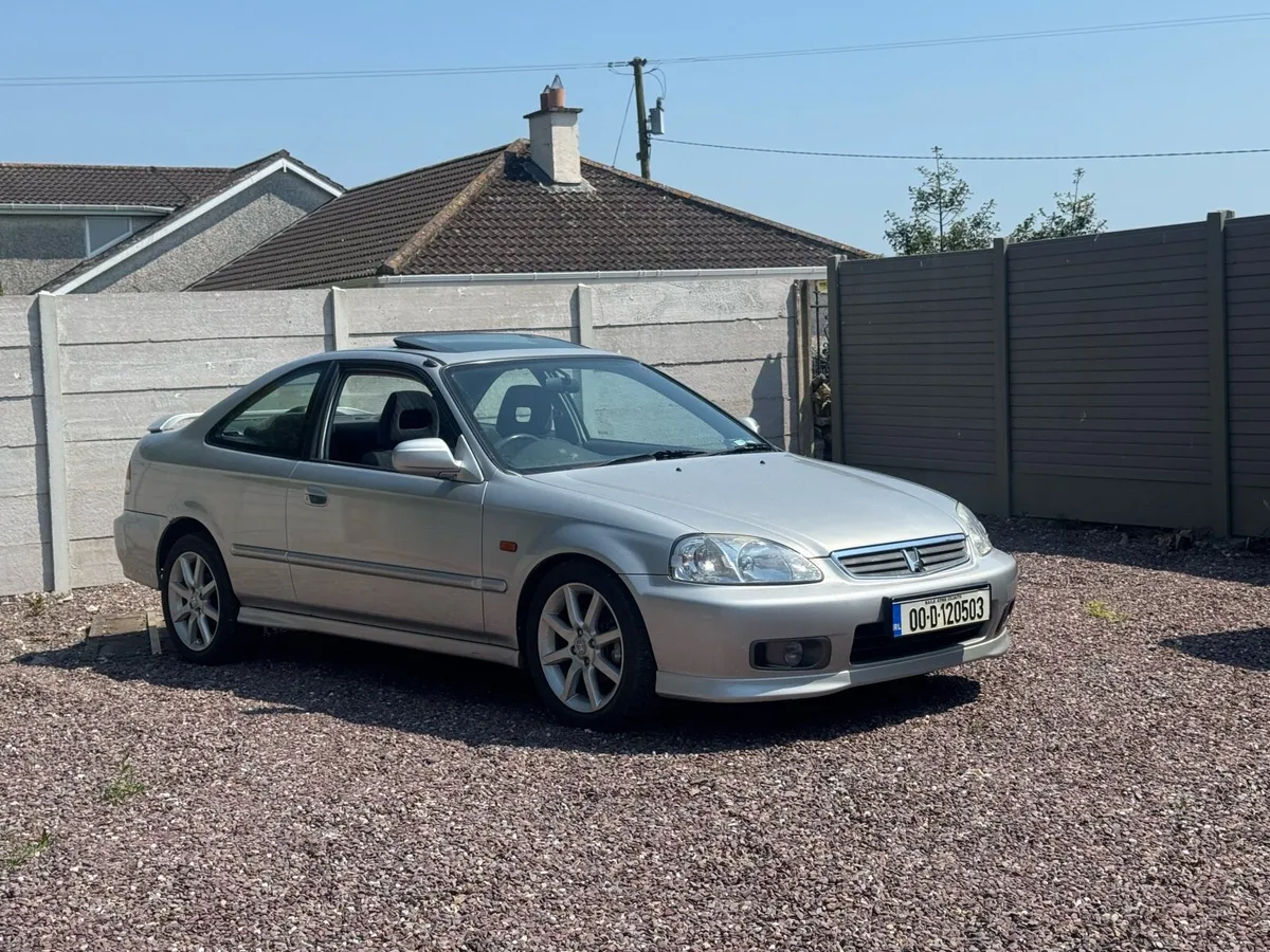 00 Honda civic vti coupe em1 low mileage - Image 1