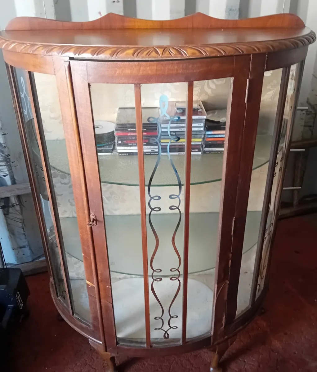 Glass Ornaments Cabinet