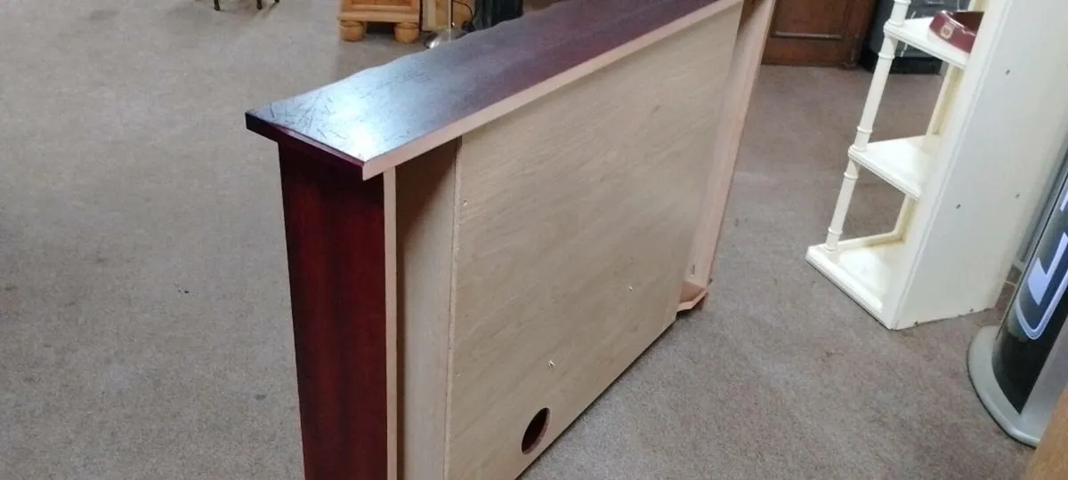 Mahogany Surround Electric Fire - Image 2