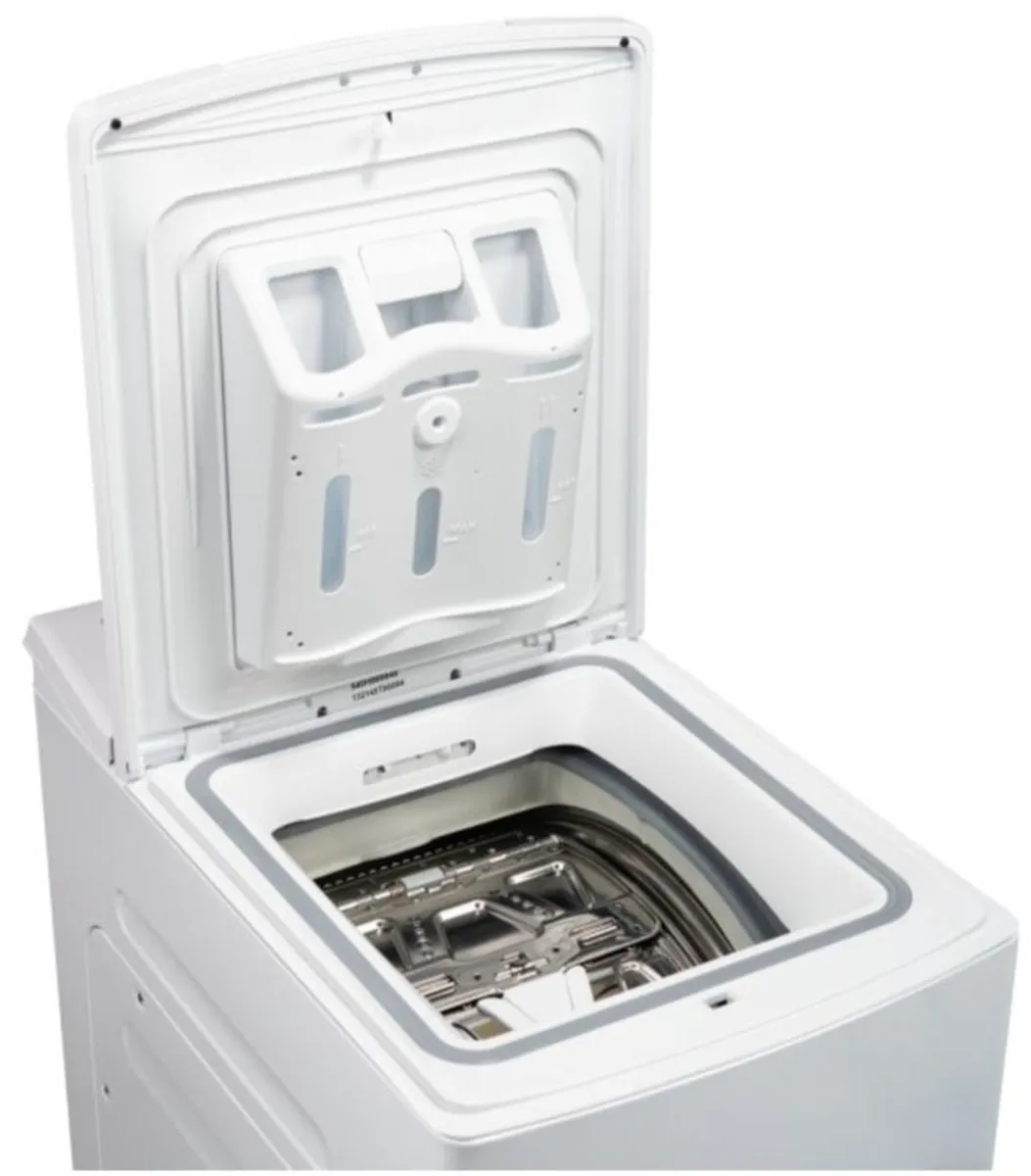 electriQ eiQWMTL8A Freestanding 8KG 1300 Spin Top Loading Washing Machine White - Image 3