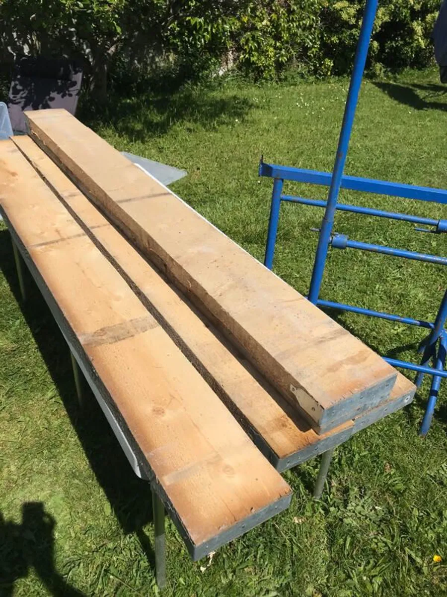 Scaffold Planks and Trestle - Image 1