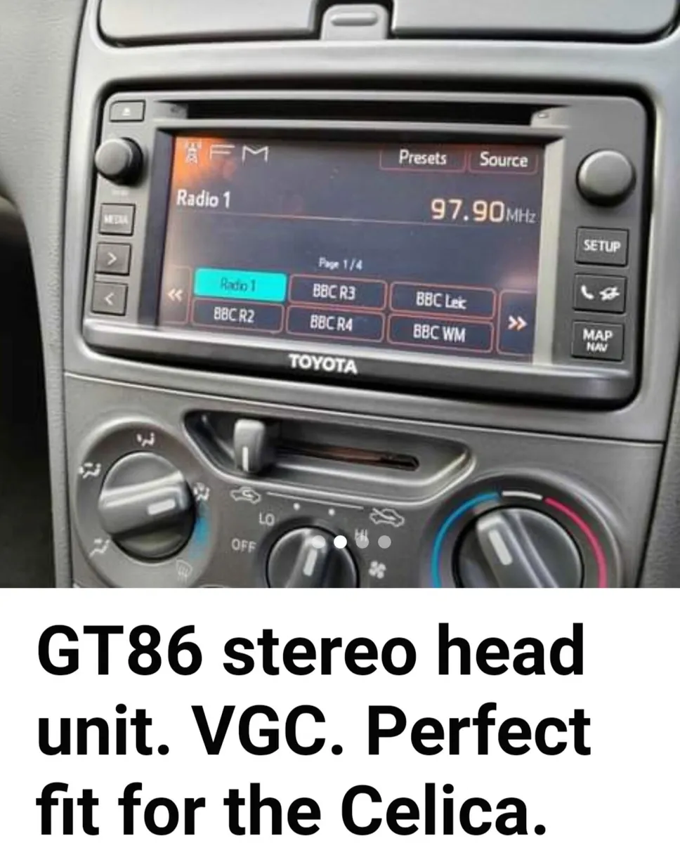 Gt Stereo head unit for Toyota - Image 2