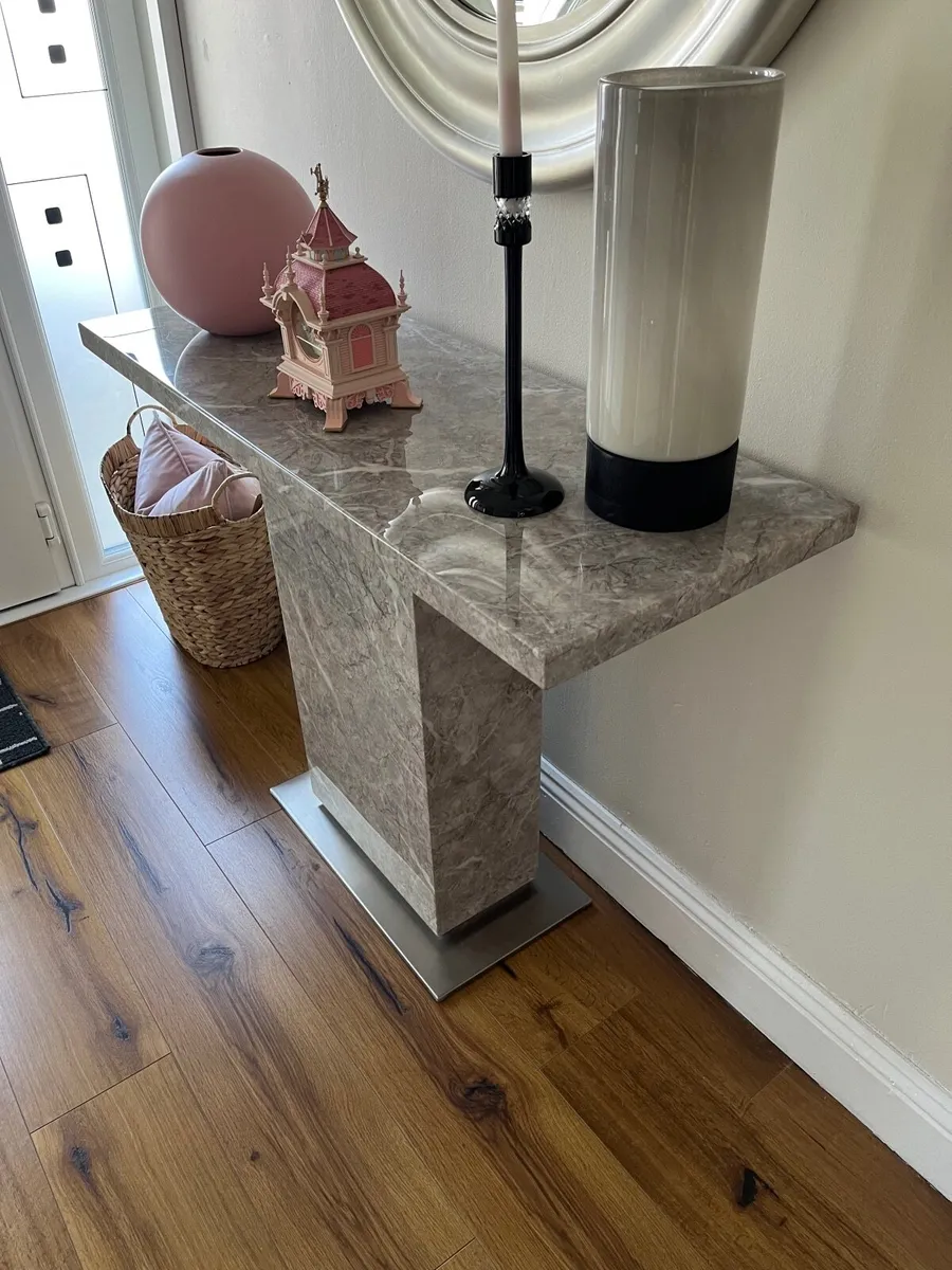 Marble console table - Image 1