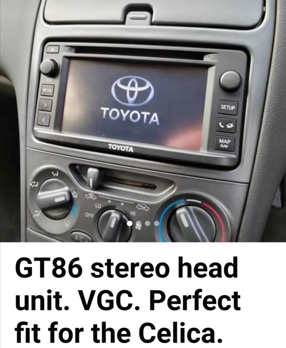Gt Stereo head unit for Toyota - Image 1