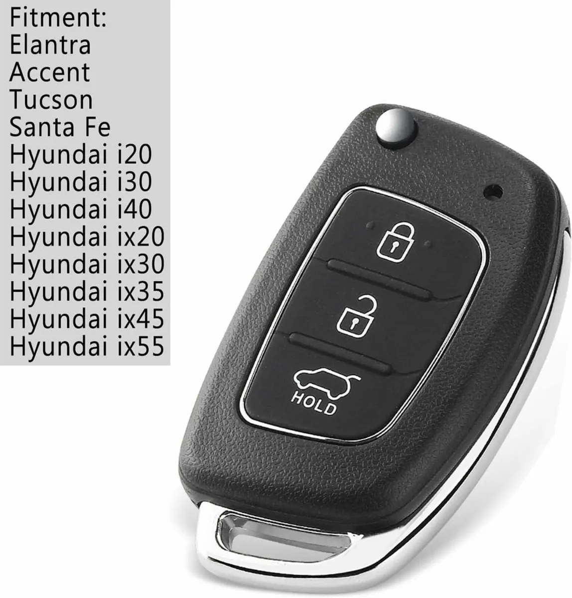 Key Fob Replacement For Hyundai I20 I30 I40 Ix20 I - Image 2