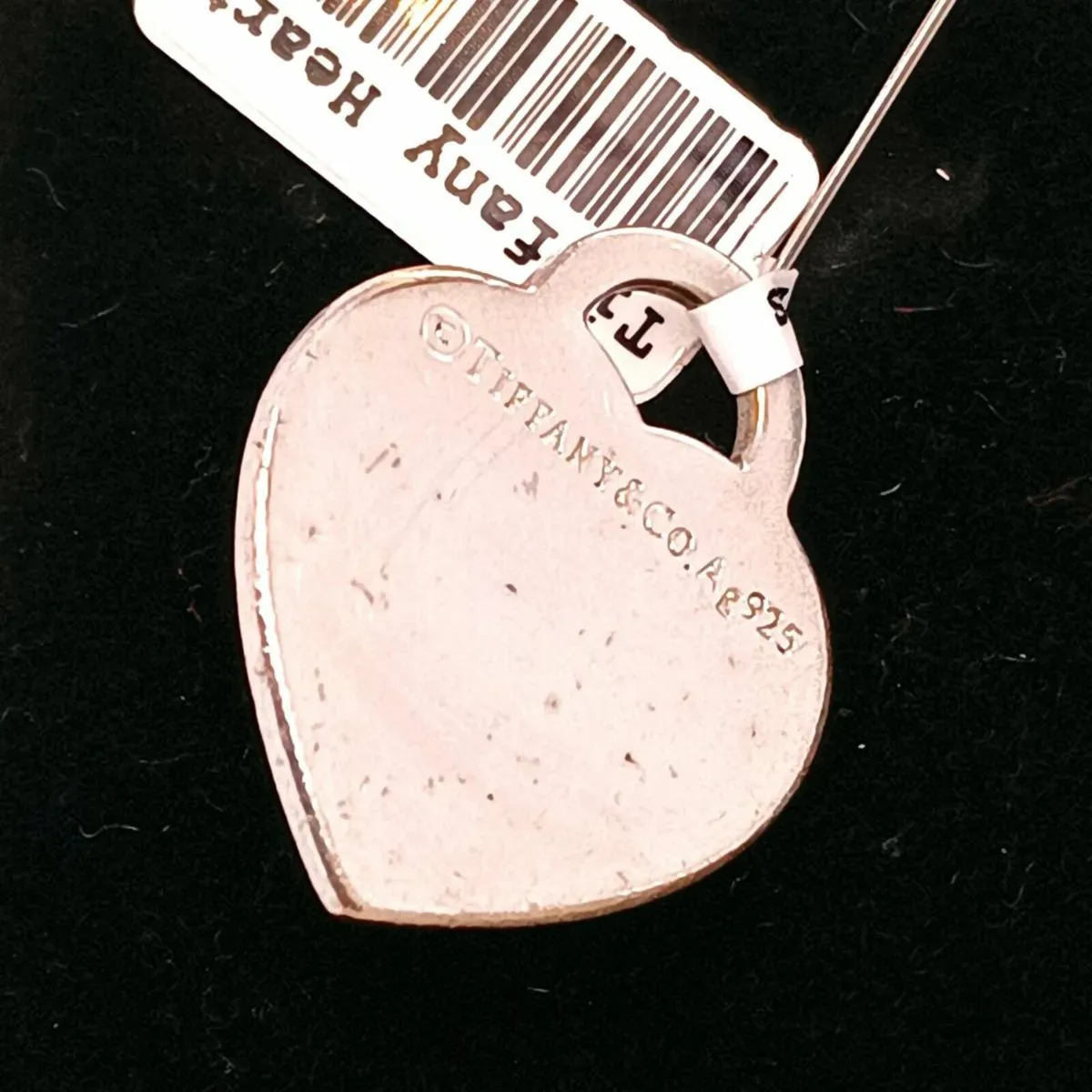 Tiffany & Co Heart Pendant/Charm 925 Silver - Image 2