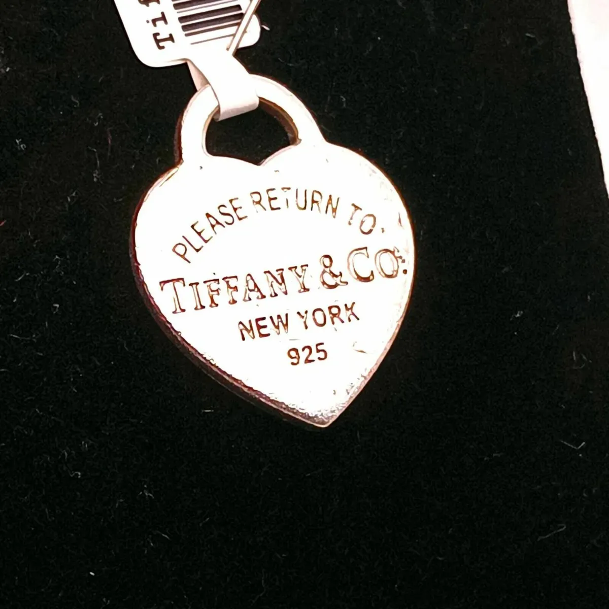 Tiffany & Co Heart Pendant/Charm 925 Silver - Image 3