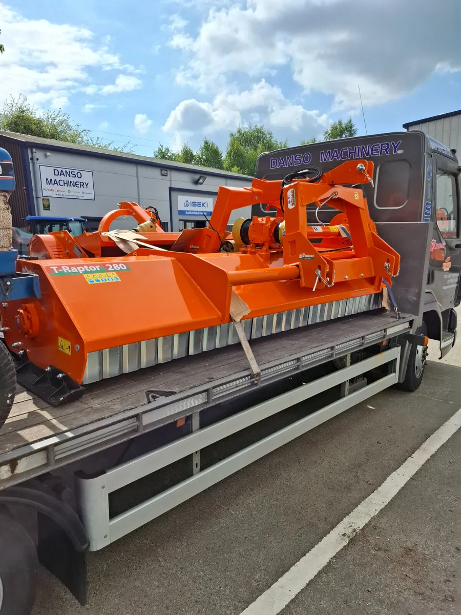 RINIERI T-RAPTOR HEAVY DUTY  FLAIL MOWER MULCHER - Image 4