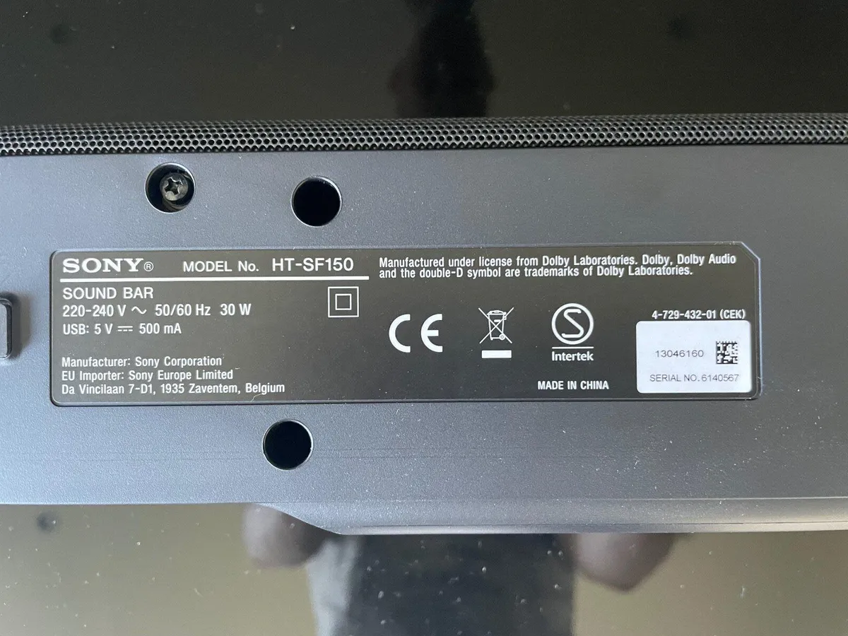 SONY 120 WATT 2.1CH SOUNDBAR - Image 2