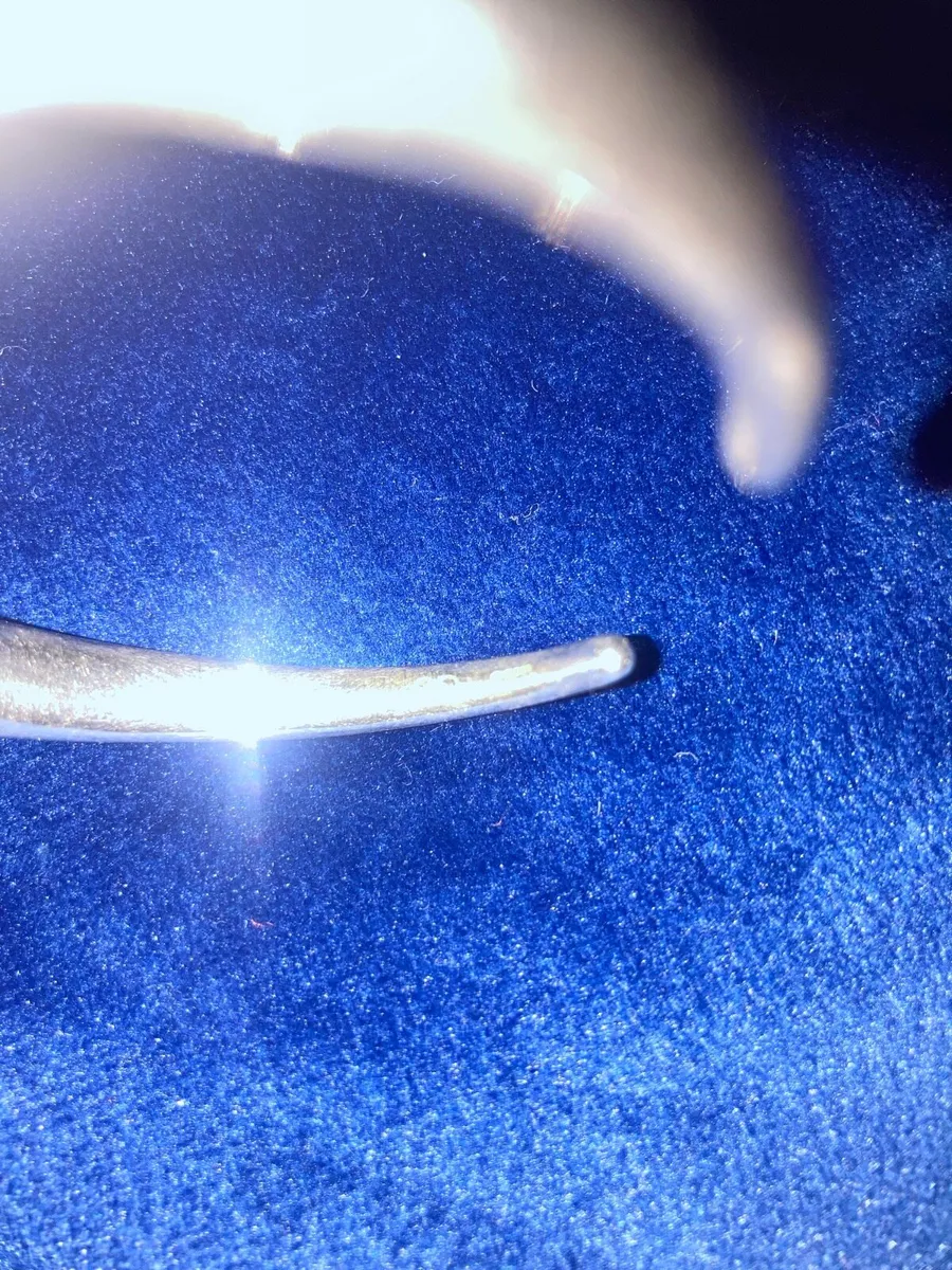Sterling silver Torc bangle - Image 3