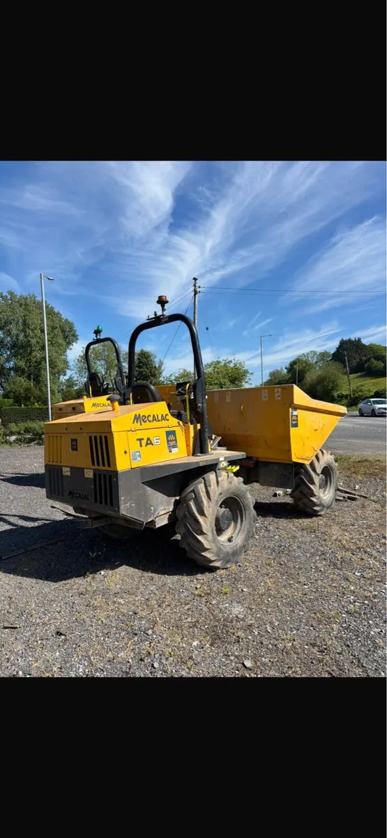 Mecalac 6t and 9t dumper - Image 2