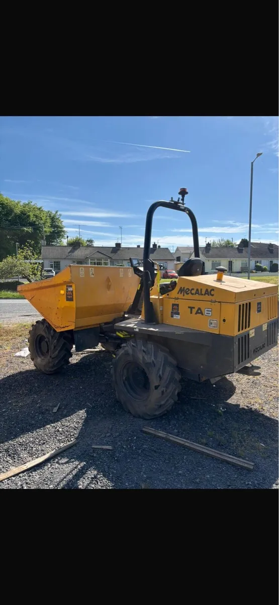 Mecalac 6t and 9t dumper - Image 3