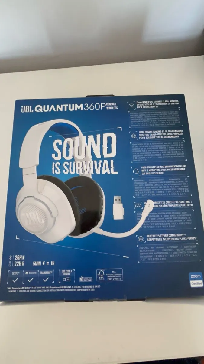 PS5 1TB + JBL Quantum 360 Headset (with boxes) - Image 3