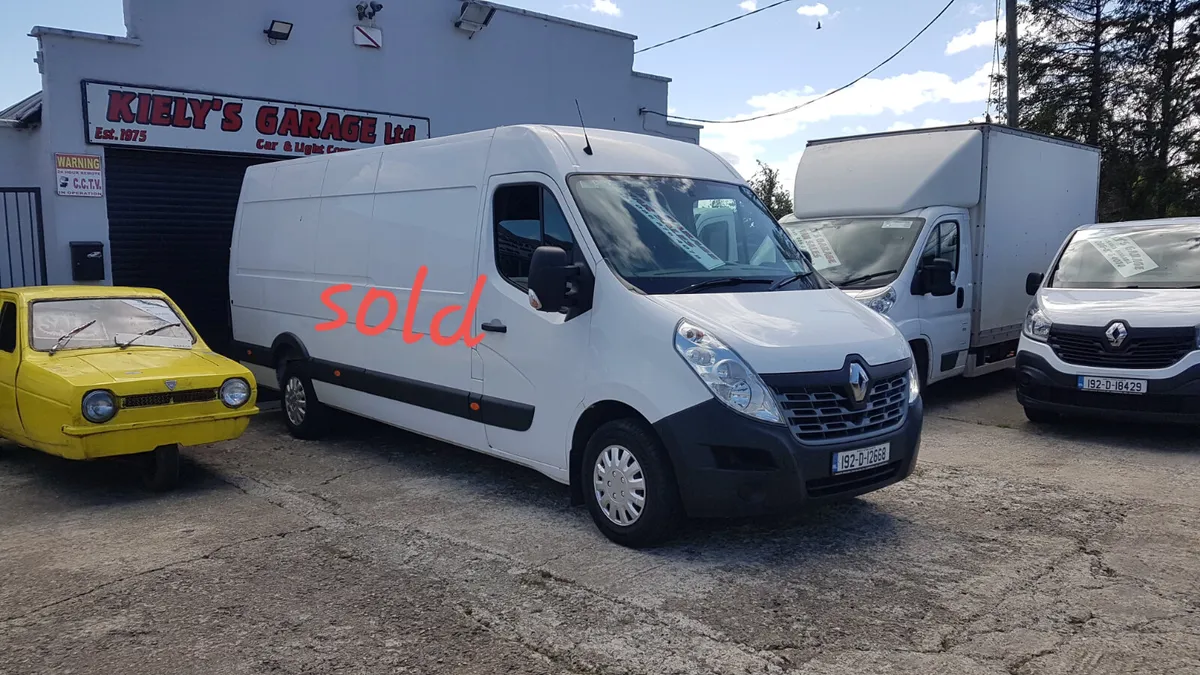 Renault Master 192D EXLWB LOW KM VAT INVOICE - Image 1