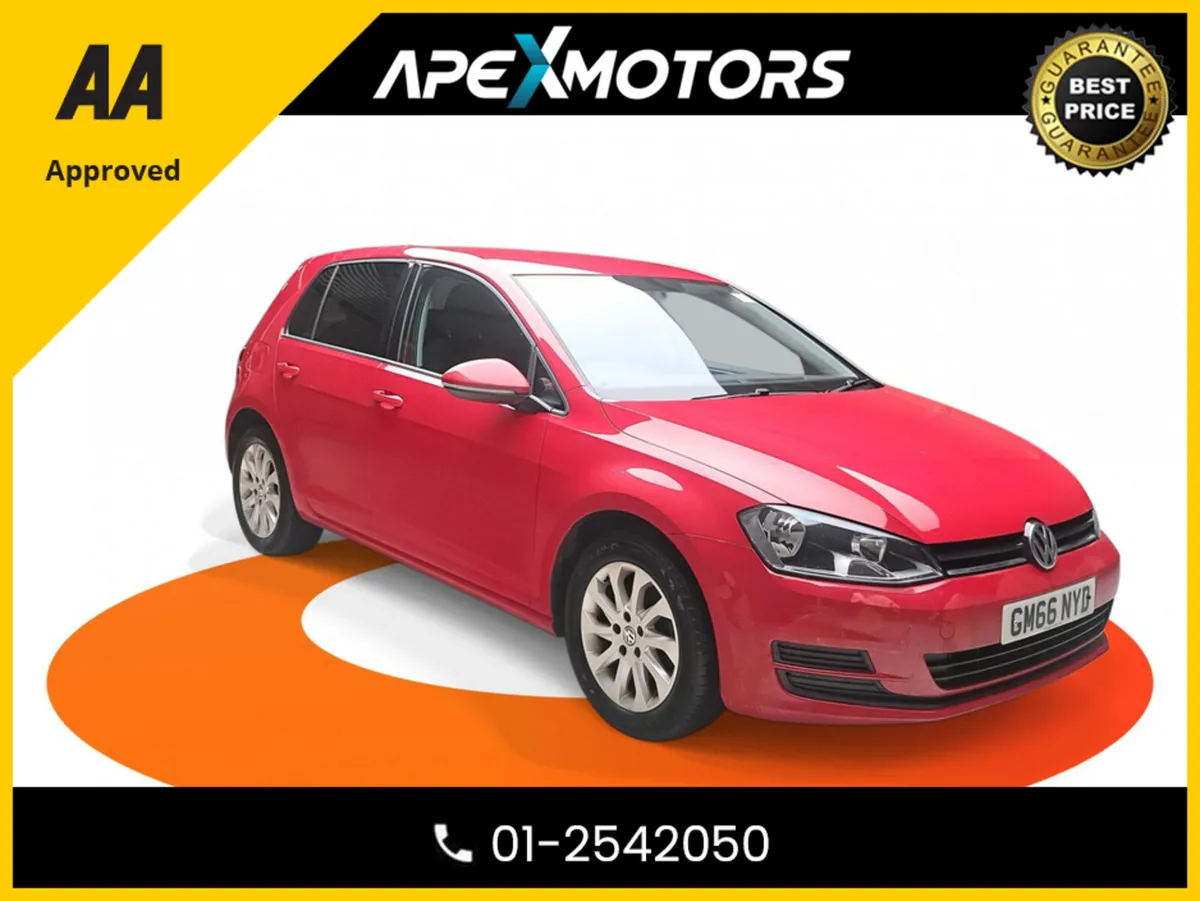 Volkswagen Golf FINANCE ARRANGED * 5DR TDI BLUEMOT - Image 1