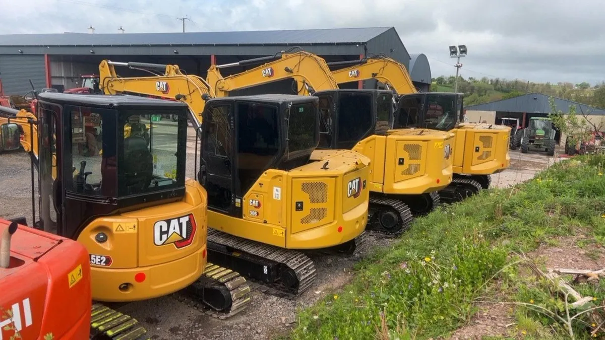 3 - 7 Tonne CAT's - Priced To Sell
