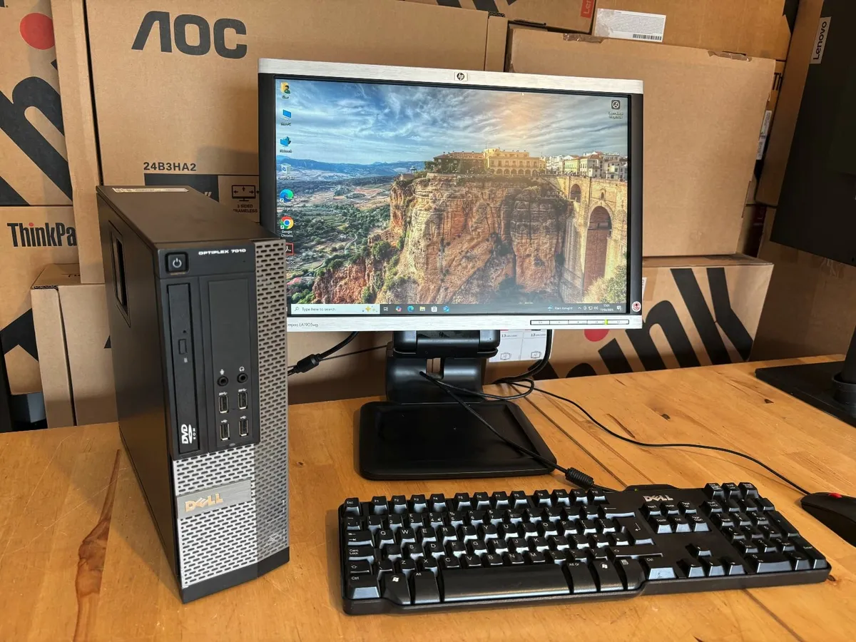 Dell Optiplex Complete PC-8Gb-SSD-Windows 10 - Image 1