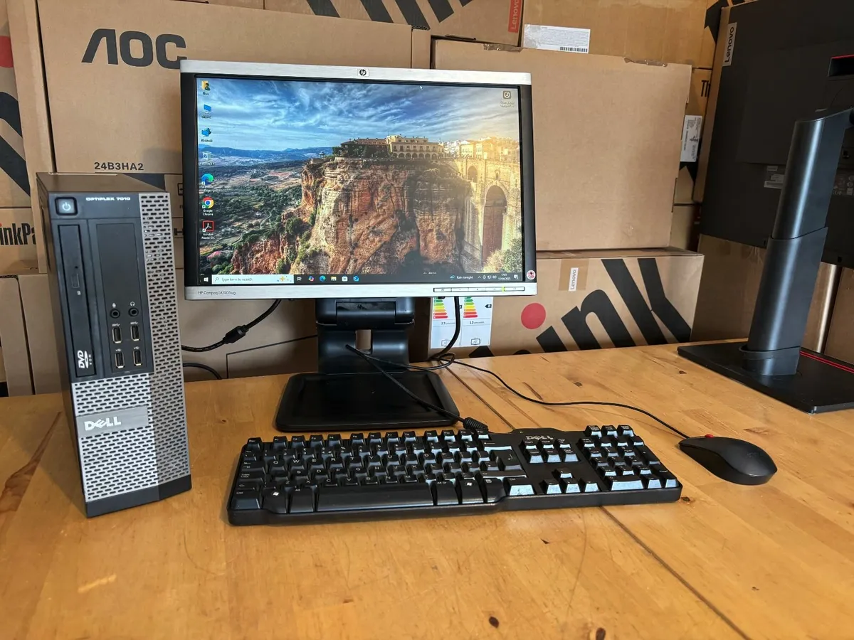 Dell Optiplex Complete PC-8Gb-SSD-Windows 10 - Image 2