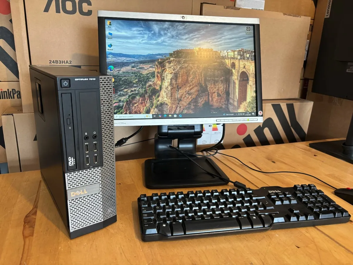 Dell Optiplex Complete PC-8Gb-SSD-Windows 10 - Image 3