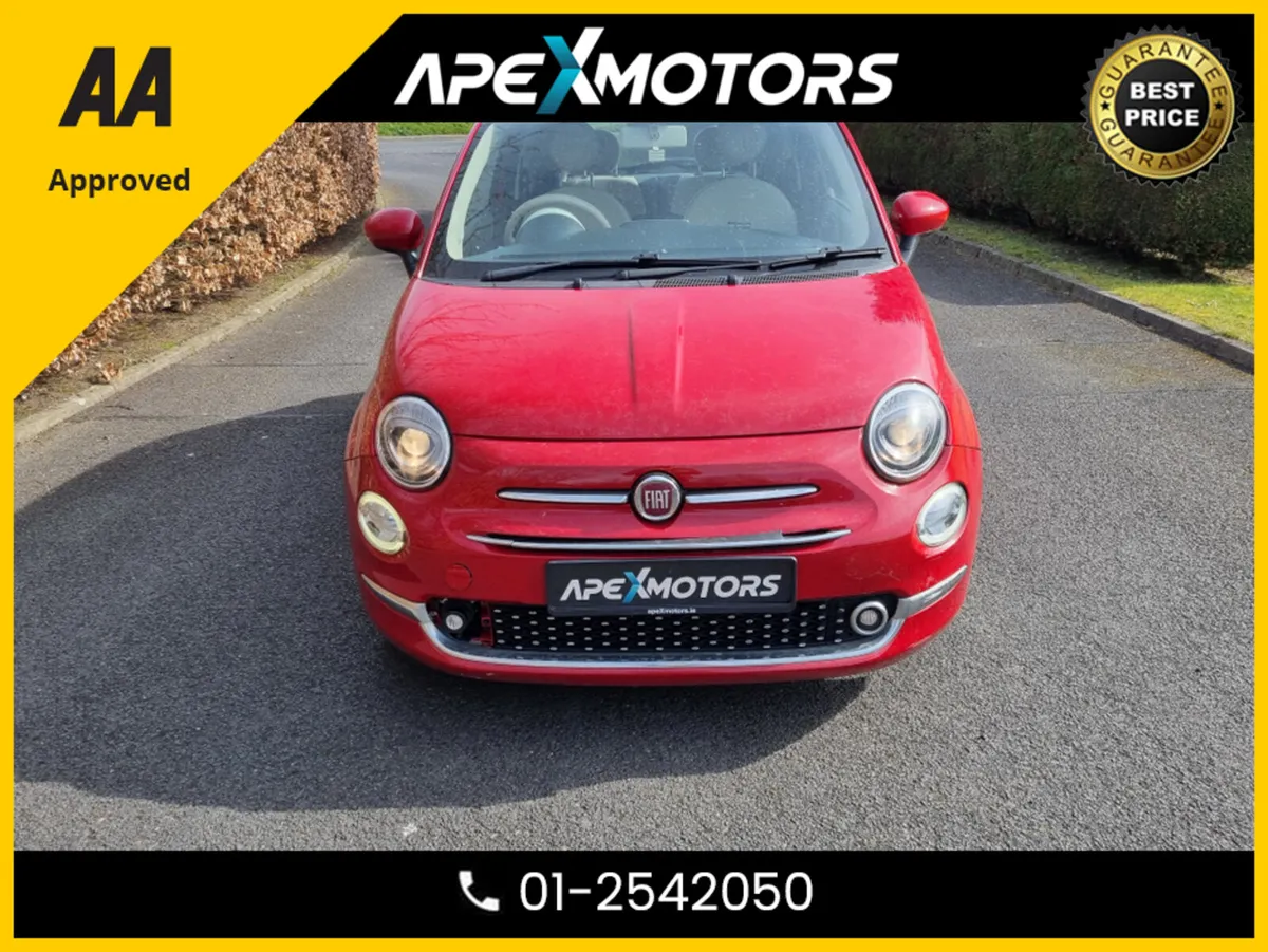 Fiat 500 FINANCE ARRANGED * 1.2 LOUNGE * PANORAMIC - Image 2